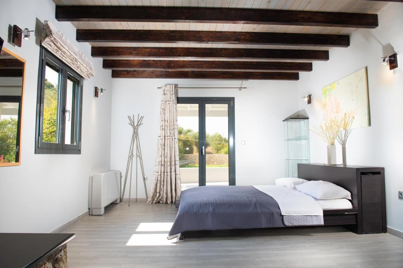 Villa Athos Gouvia Bagian luar foto