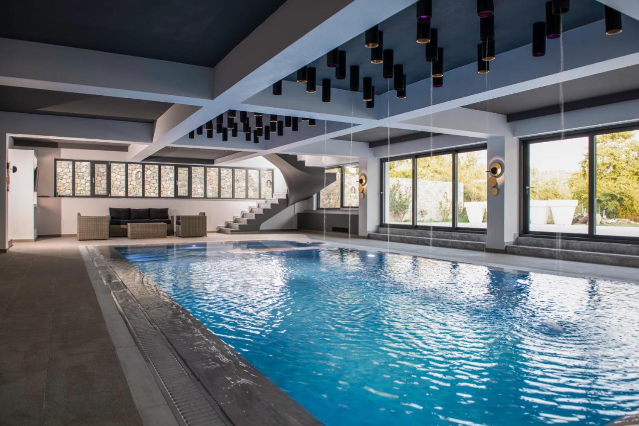 Villa Athos Gouvia Bagian luar foto