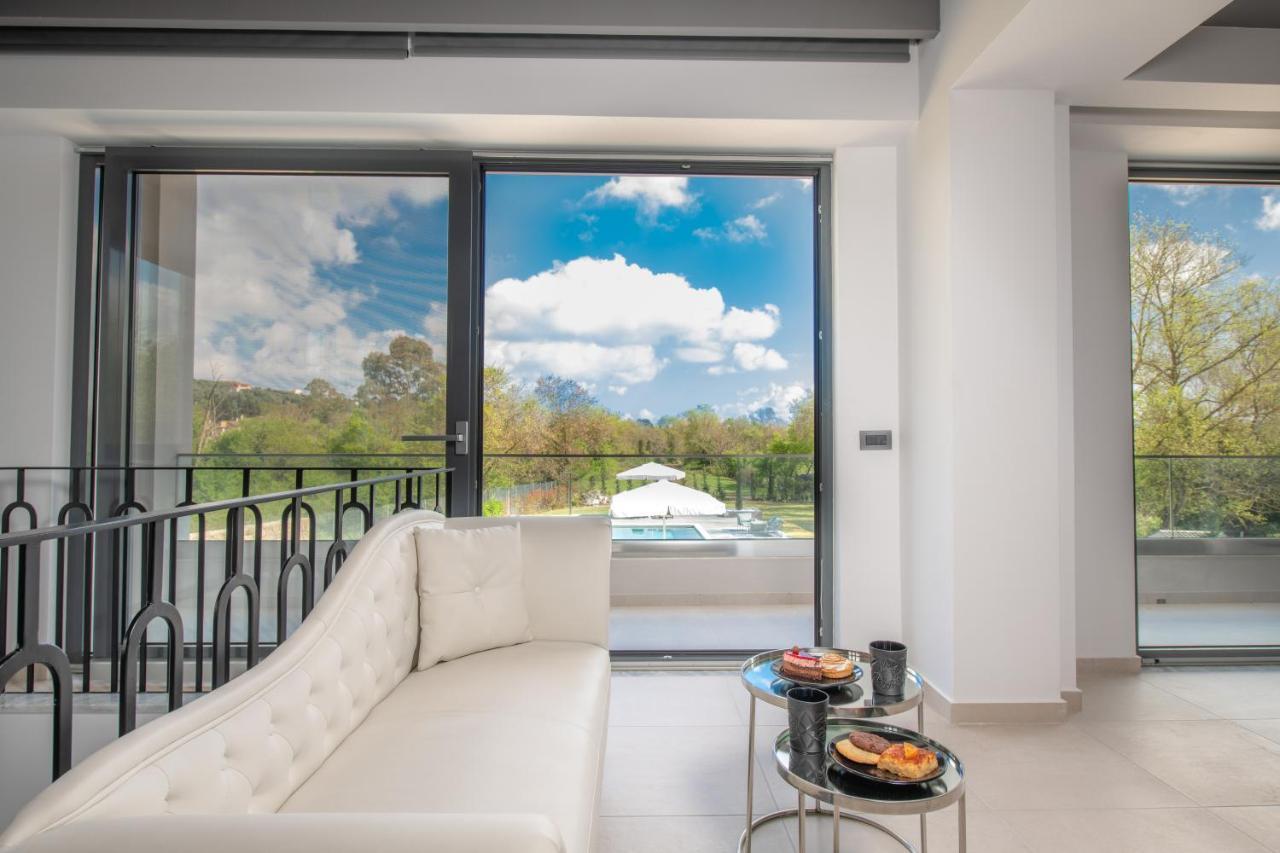 Villa Athos Gouvia Bagian luar foto