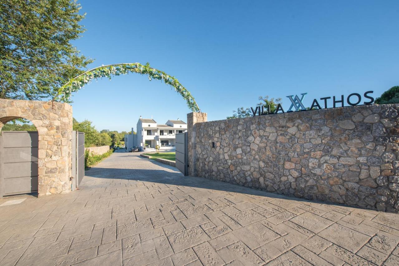Villa Athos Gouvia Bagian luar foto