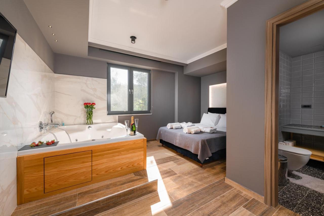 Villa Athos Gouvia Bagian luar foto