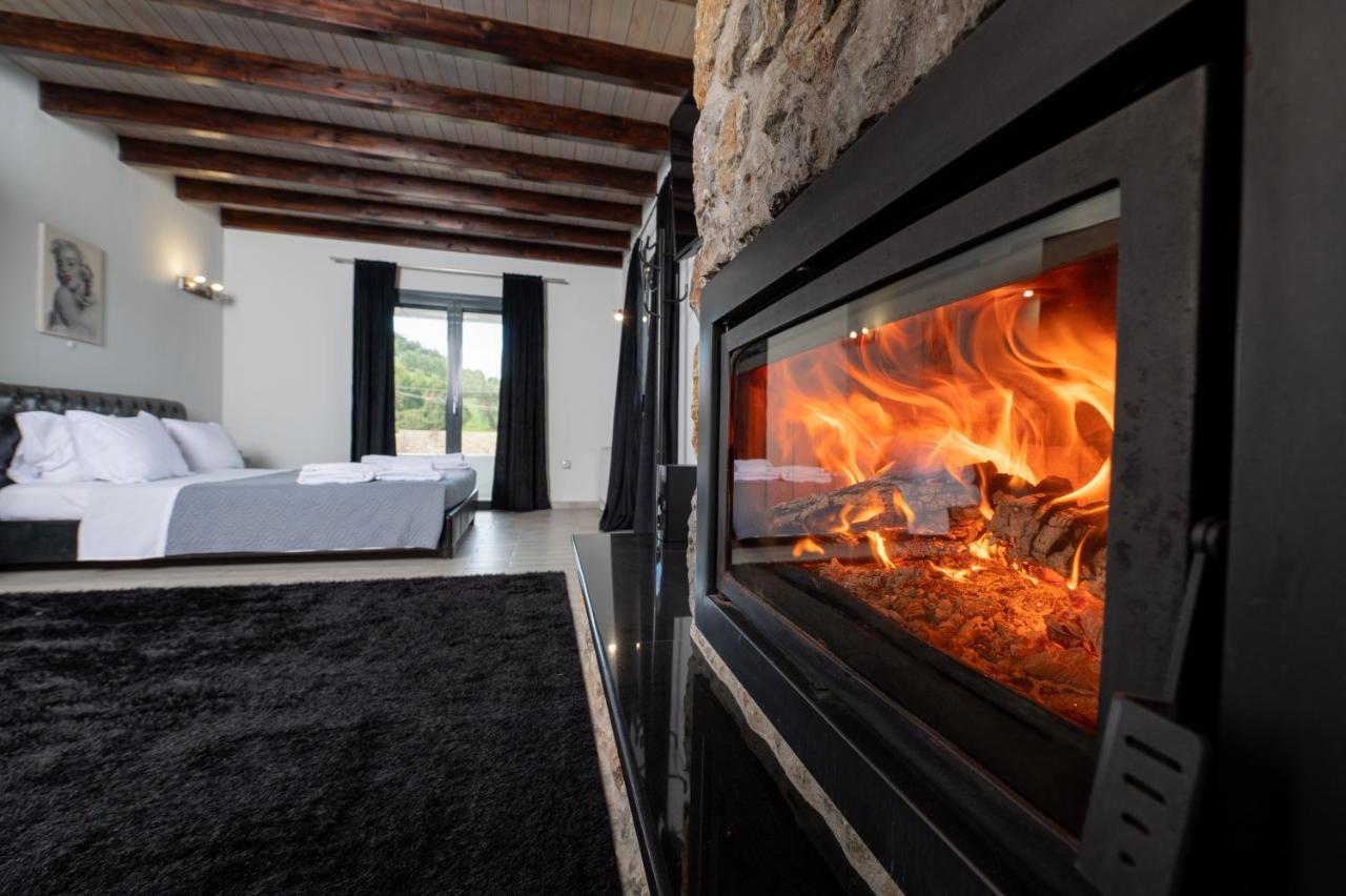 Villa Athos Gouvia Bagian luar foto