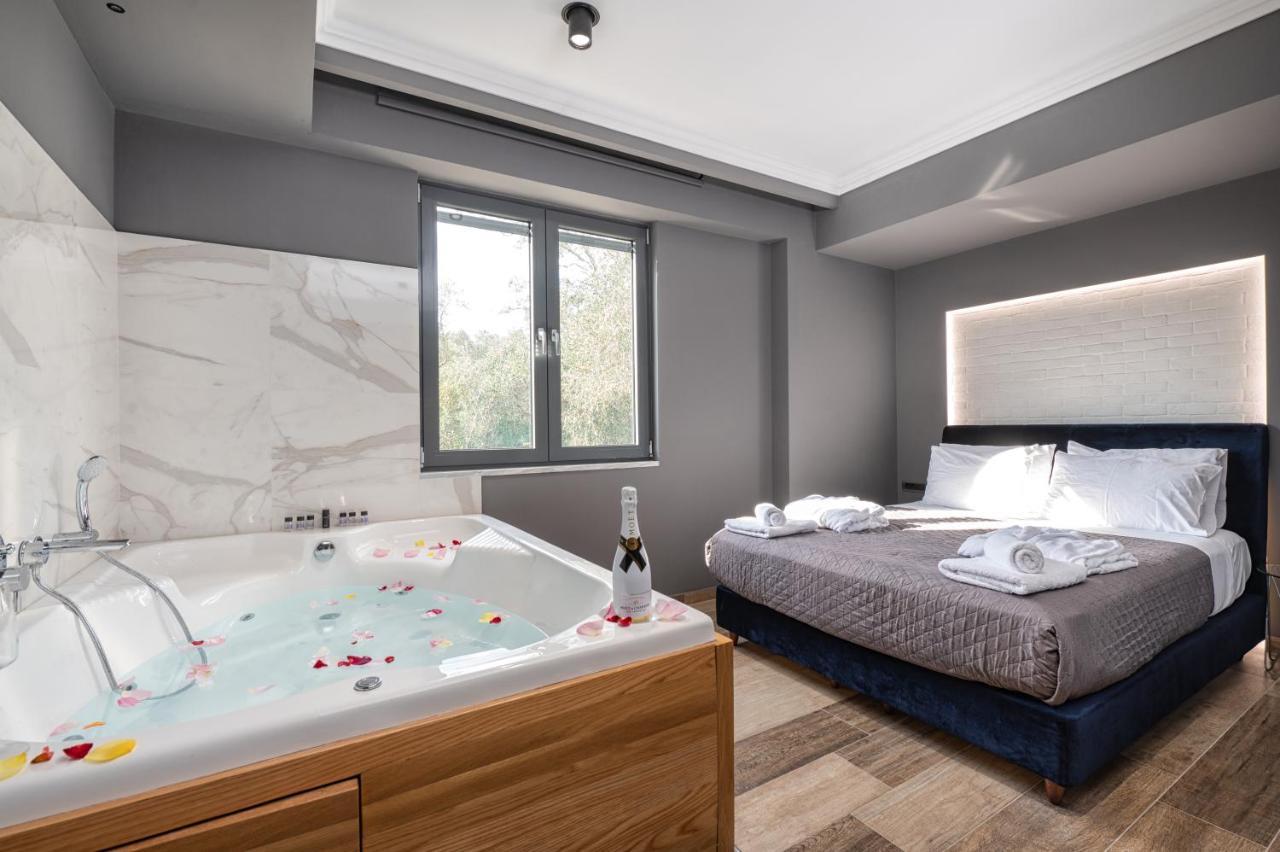 Villa Athos Gouvia Bagian luar foto