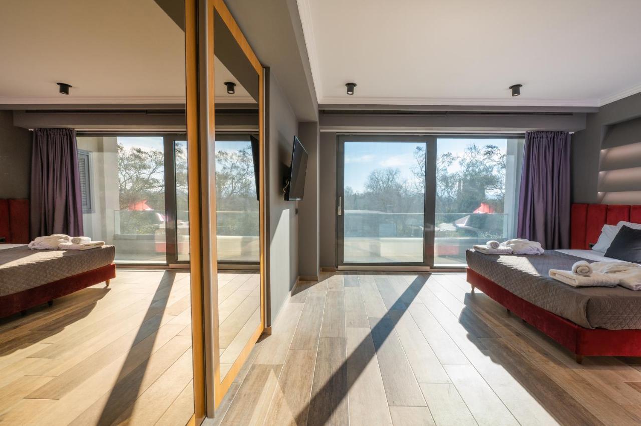 Villa Athos Gouvia Bagian luar foto